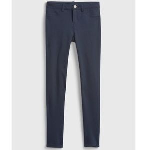 NWT•Gap Navy Uniform Skinny Ponte Pants•Size 8